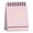 Pink, variant on 2027 Mini Desktop Calendar, Portable Spiral‑Bound Desk Calendar Multicolor Paper Table Planner for Office Home Student Workspace Decor