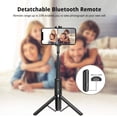 thumbnail image 2 of RV Trípode Monopie Bluetooth Telescópico 3 en 1 Extensible Rotación de 270° TikTok para iPhone y Android, Grabación de Video, Transmisión en Vivo brillar  Electrónica, 2 of 5