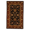 thumbnail image 5 of Safavieh Heritage 7'6" x 9'6" Hand Tufted Wool Rug in Black and Red, 5 of 5