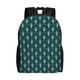 thumbnail image 1 of Disketp Green Vintage Peacock Mochila Unisex de Apertura Lateral Completa, Mochila para Laptop para Escuela, Trabajo y Viajes, 1 of 8