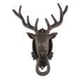 thumbnail image 1 of Antiqued Finish 8 Point Buck Deer Door Knocker, 1 of 5