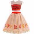 thumbnail image 3 of Girls Ocean Adventure Outfit Dress Skirt Set Princess Dress Up Halloween Costume, 3 of 5