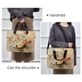 thumbnail image 6 of 16" Laptop Briefcase for Work Travel Laptop Shoulder Bag Carrying Handbag Laptop Case Beautiful Floral Bouquet, 6 of 8