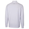 thumbnail image 3 of Men's Cutter & Buck  White Jacksonville Jaguars Traverse Stretch Quarter-Zip Top, 3 of 3