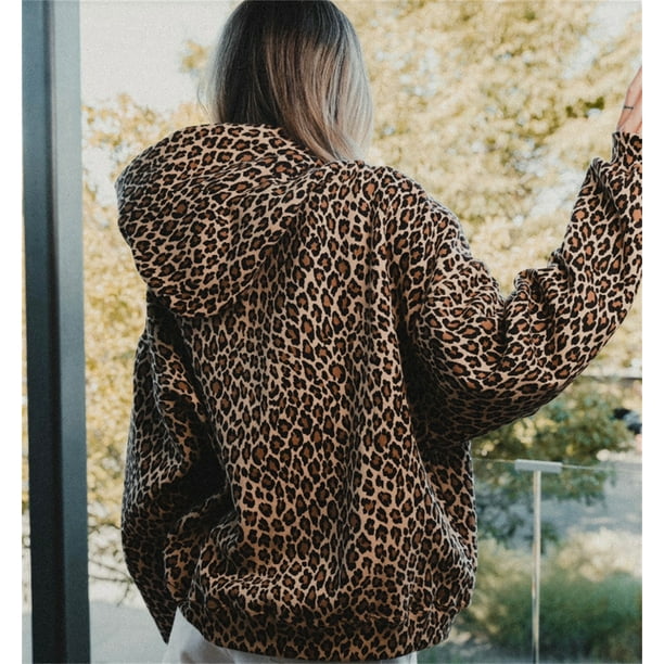 Sudadera de leopardo hotsell