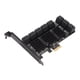thumbnail image 3 of Tarjeta adaptadora de múltiples puertos, tarjeta adaptadora PCIE 1X para PC, tarjeta adaptadora de alta capacidad, 3 of 9