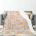 thumbnail image 2 of Corgi Blanket Soft Warm Throw Blanket for Kids Adults Gift,Lightweight Cozy Luxury Flannel Blankets for Couch Bed Sofa 60"x50", 2 of 6
