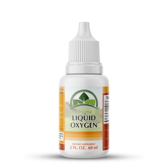 Organa Liquid Oxygen Drops Supplement, 2 Ounce, 100% Natural, Premium & Stabilized