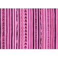 thumbnail image 1 of Ahgly Company Indoor Rectangle Oriental Pink Modern Area Rugs, 4' x 6', 1 of 4