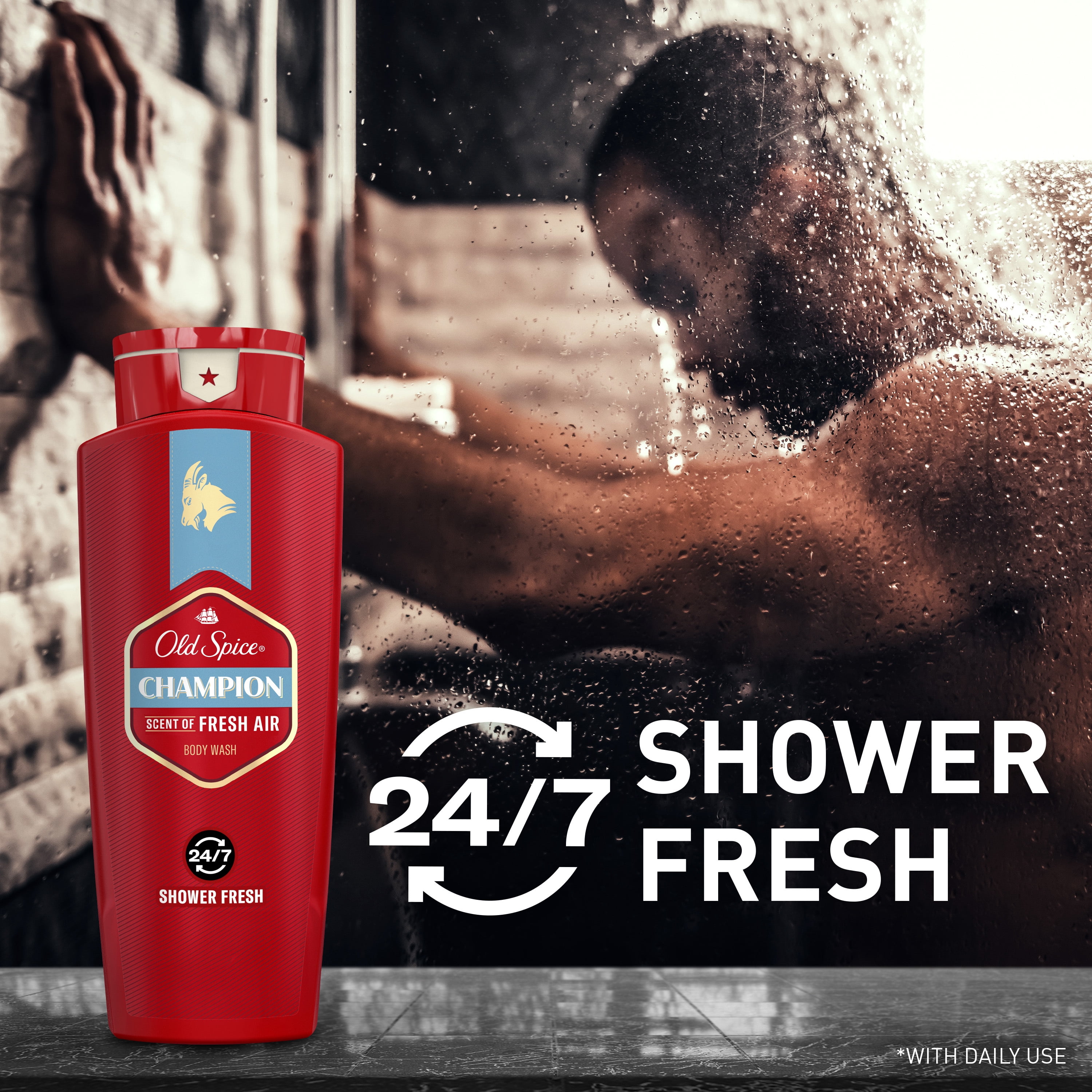 Old Spice Men's Body Wash, Champion, 24 fl oz