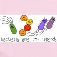 thumbnail image 2 of CafePress - Bacteria Are My Friends Infant Bodysuit - Baby Light Bodysuit, Size Newborn - 24 Months, 2 of 4