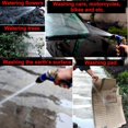 thumbnail image 5 of Pistola de lavado de espuma, pistola de riego, pistola de agua de alta presión para lavado de coches, herramienta de riego de jardín (azul), 5 of 5