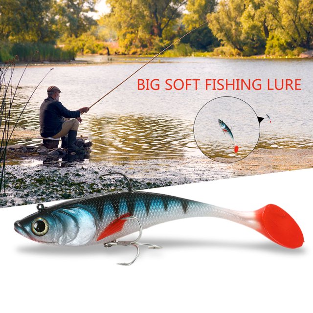 Señuelo de pesca suave grande yeacher 20cm 120g Barco de mar artificial realista