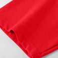 thumbnail image 5 of Lovzfmll Womens Summer Tops! Womens Short Sleeve Round Neck Shirts Summer Basic Tee Red 3XL, 5 of 6