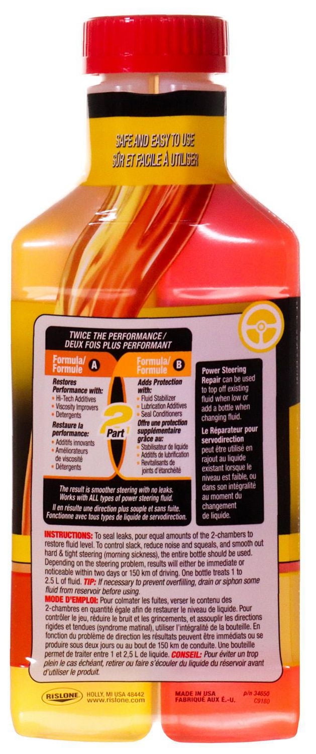 Réparation de direction assistée à kilométrage élevé Rislone