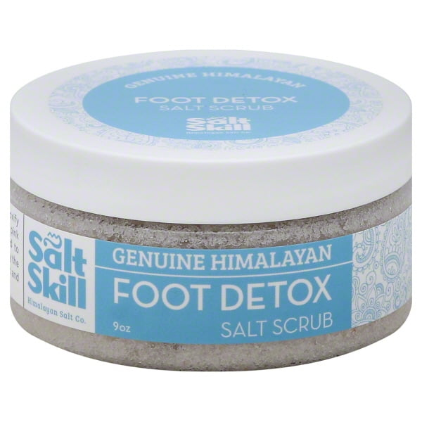 Salt Skill Foot Care Himalayan Salt Foot Soak Detox Blend with Tea Tree Oil, 9 OZ