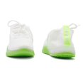 thumbnail image 6 of Danskin Women's Positive Sock Like Sneakers, White \ Lime,5.5 M US, 6 of 7
