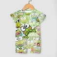 thumbnail image 4 of Keroppi Baby Boy Girl Romper Short Sleeve Cotton Bodysuit Outfits Jumpsuit Summer One Piece Clothes, 4 of 8