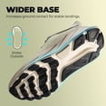 thumbnail image 4 of ALLSWIFIT Men's Hands Free Slip On Stability Walking Running Shoes Tennis Non-Slip Comfortable Workout Gym Breathable Lightweight StediBase Fashion Sneakers, 4 of 8