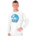 thumbnail image 5 of Lazy Beach Bum Procrastinator Retro Long Sleeve TShirt Men Women Brisco Brands M, 5 of 6