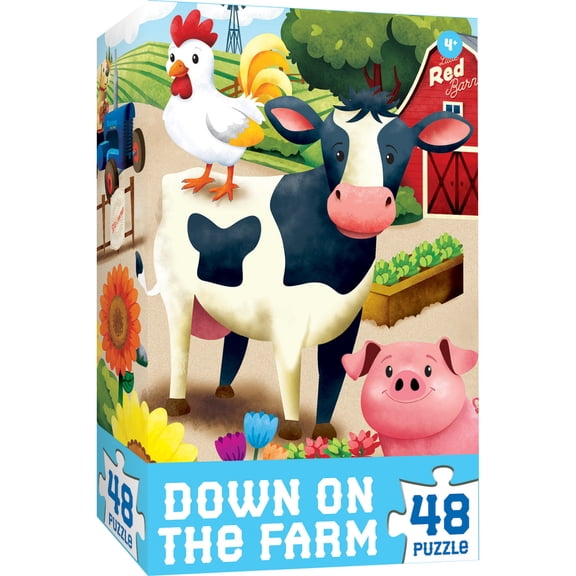 Down on the Farm 48 Piece Puzzle