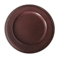 thumbnail image 1 of HOLIDAY TIME 13IN DISTRESSED CHARGER IN MATT RED COLOR, 1 of 3