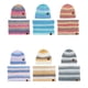 thumbnail image 5 of Gorro de invierno, conjunto de bufanda, gorros de punto cálidos, gorro de calavera, calentador de cuello, 5 of 5