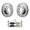 thumbnail image 1 of Transit Auto Front Disc Brake Rotors and Ceramic Pads Kit for Car Honda Civic K8A-107085, 1 of 11