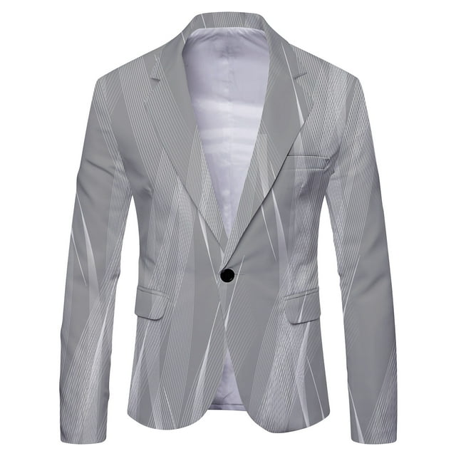 Chaqueta de traje de negocios para hombre de primavera y otoño Chaqueta de traje británica de talla grande para hombre
