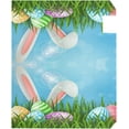 thumbnail image 3 of Easter Bunny Ears and Colorful Eggs Magnetic Mailbox Cover MailWraps Garden Yard Home Decor for Outside Standard Size-18"x 20.8", 3 of 5