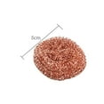 thumbnail image 2 of Zoowood Copper Cleaning Balls for Kitchen Scouring and Dishwashing Reusable Eco Friendly Copper Pipe Cleaner and Scrubber Pack of 5, 2 of 5