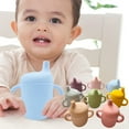 thumbnail image 1 of Cheers US Silicon Sippy Trainer Straw Cups for Baby, Toddler, and Child Feeding with Handles, BPA-Free…, 1 of 7