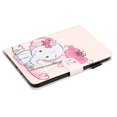 thumbnail image 6 of SaniMore for iPad 10th Generation 10.9" 2022 Wallet Case with Auto Wake/Sleep + Pen Holder + Card Slots + Anti-slip Strip PU Leather Kickstand Lovely Pattern Cover for iPad 10th Gen, Elephant Flower, 6 of 9