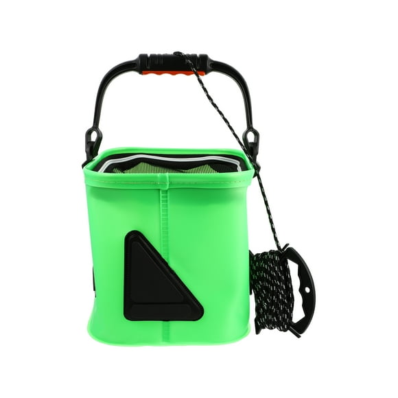 foldable bucket Portable Fishing Water Pail Collapsible Fishing Bucket for Camping