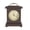 Burgundy, variant on Vintage Table Mantel Clock with Metal Handle, Retro Roman Numeral Desk Clock Burgundy Brown