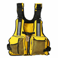 thumbnail image 1 of Diconna Gilet de Flottaison pour Adulte Ajustable à Multiples Poches, 1 of 8