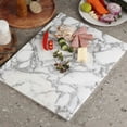 thumbnail image 7 of Koville Luxury Marble Granite Cutting Board for Kitchen,Rectangle, 20*16in, Arabescato, 7 of 7