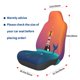 thumbnail image 3 of Balery Lighthouse and Whale Funda de Asiento para Auto con Diseño - Cubierta Frontal Suave y Transpirable con Protector Antideslizante- 1 Unidad, 3 of 5