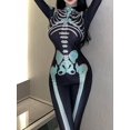 thumbnail image 1 of Sexy Role Play Costume Lingerie With Spiderweb Print, Zipper Closure, Open Crotch And Easy Pull Off Design, 1 of 4