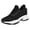 Black, variant on Win s Way Men's YourStride Fashion Sneakers, Hidden Heel Height Increasing Supportive Shoes