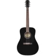 thumbnail image 2 of Fender CD-60 Dreadnought Acoustic Guitar - Black w/ Hard Case, 2 of 8