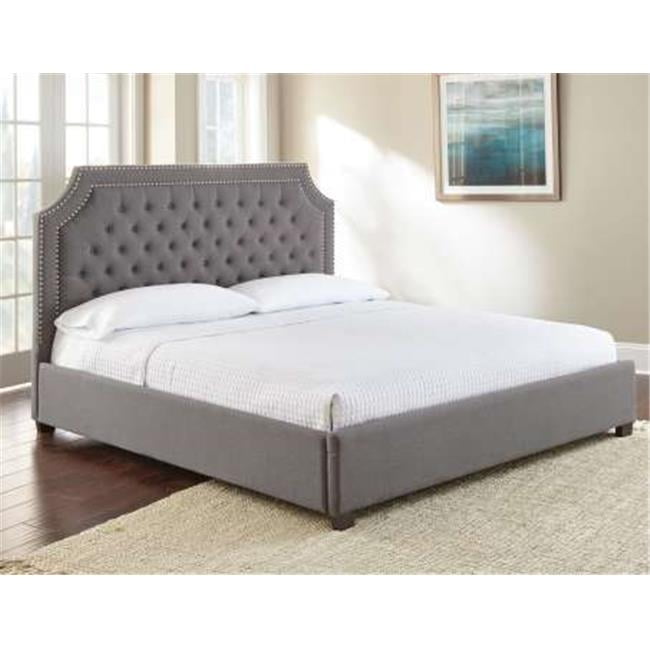 Willshire Footboard Bed Gray Queen Replacement Parts Only