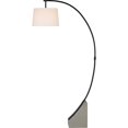 thumbnail image 4 of Renwil Weymouth 1-Light Modern Metal Floor Lamp in Gray & White, 4 of 4