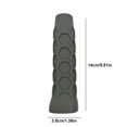 thumbnail image 2 of Funda de silicona para empuñadura de pala de pickleball (gris)., 2 of 7