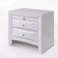 thumbnail image 6 of DAE Ireland 5-Piece Modern Wood King Bedroom Set, White, 6 of 11