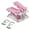 Pink, variant on Sunny Health & Fitness Exercise Products Twist Stepper Machine with Free Smart SunnyFit App