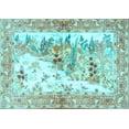 thumbnail image 1 of Ahgly Company Indoor Rectangle Animal Light Blue Traditional Area Rugs, 3' x 5', 1 of 4