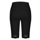 thumbnail image 4 of Karight Plus Size Slip Shorts for Women Soft Modal Short Leggings Lace Shorts Under Dresses Mid Thigh Leggings Pants, 4 of 4