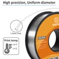 thumbnail image 4 of Geeetech 1.75mm PLA 3D Printer Filament, 10kg Spool (22lbs), Dimensional Accuracy +/- 0.03mm,Transparent color, 4 of 8