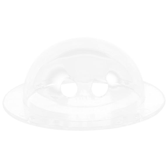 FOMIYES Transparent Acrylic Cat Dome Carrier Accessory Safe Sturdy Design for Decor Size 16.5 x 12.5 x 10.5